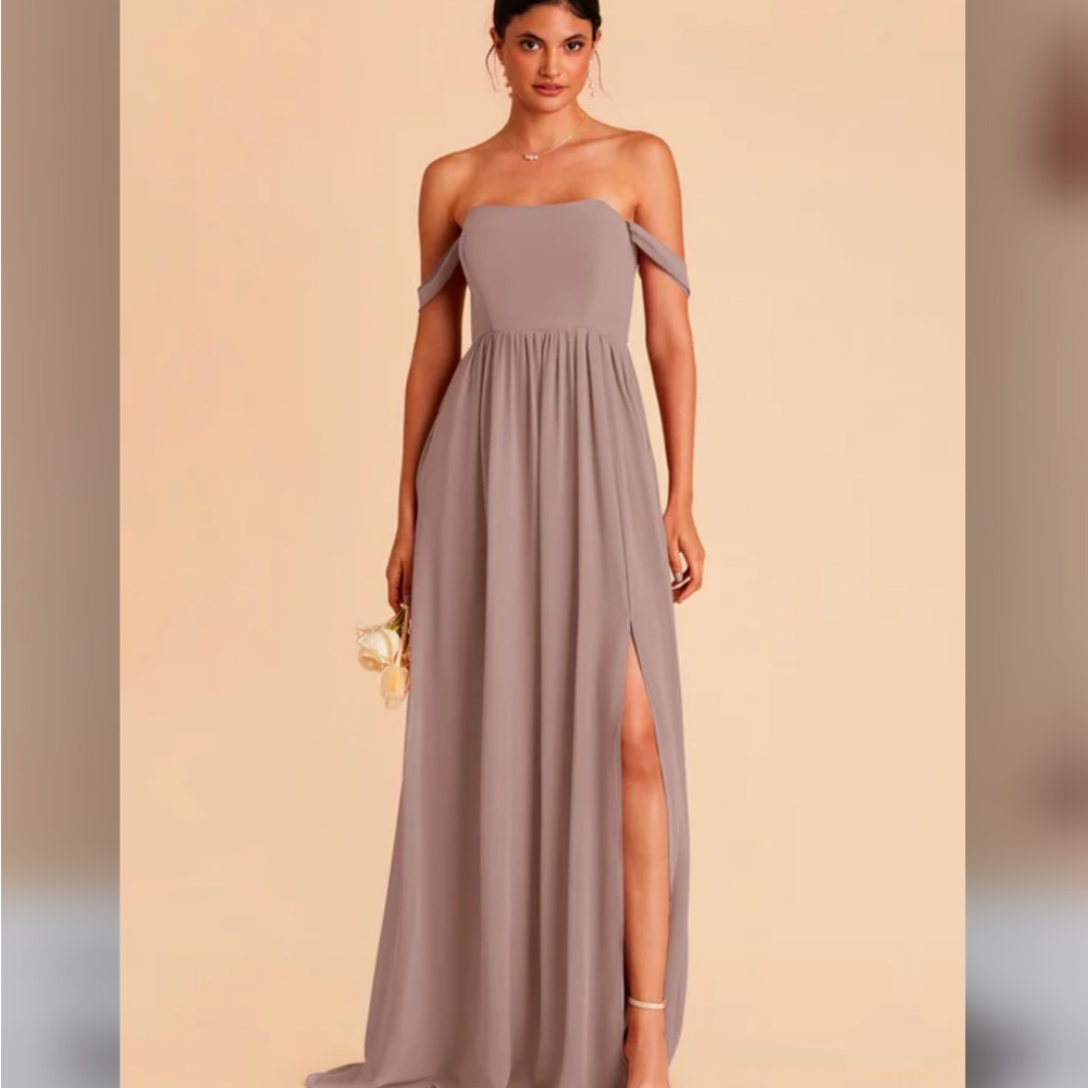 Birdy Grey August Bridesmaids Dress Large in Toffee *rly a medium w/ alterations